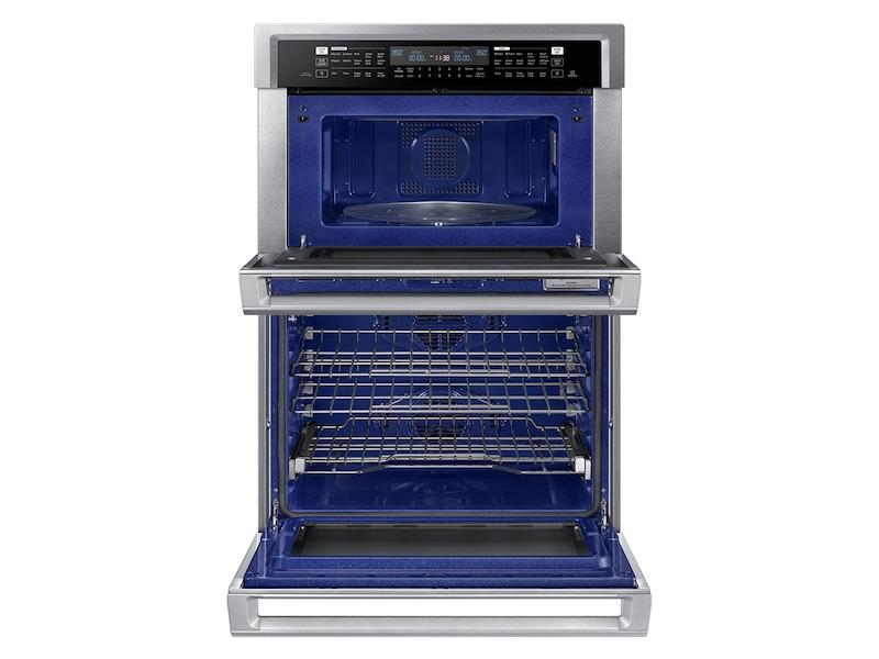 Samsung NQ70M6650DS 30" Smart Microwave Combination Wall Oven with Steam Cook in Stainless Steel