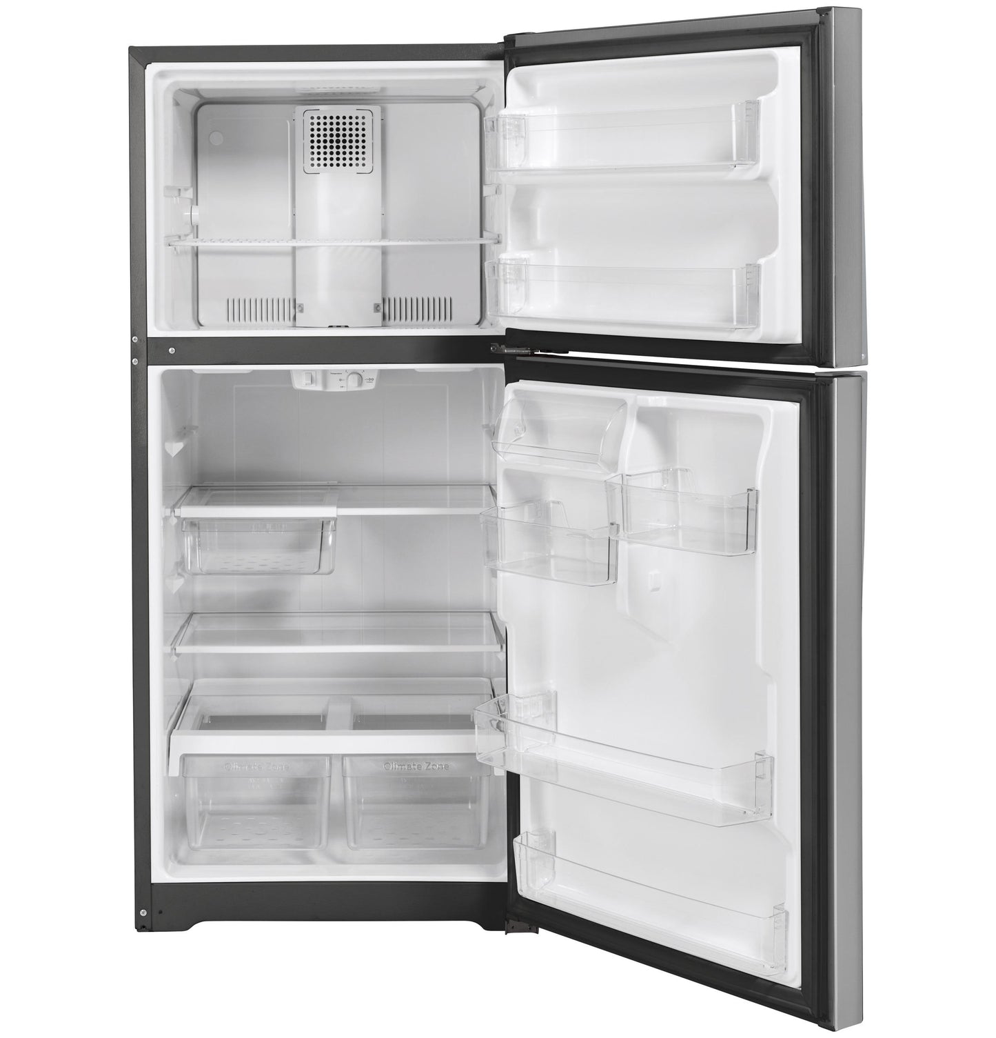 GTE19JSNRSS GE® ENERGY STAR® 19.2 Cu. Ft. Top-Freezer Refrigerator
