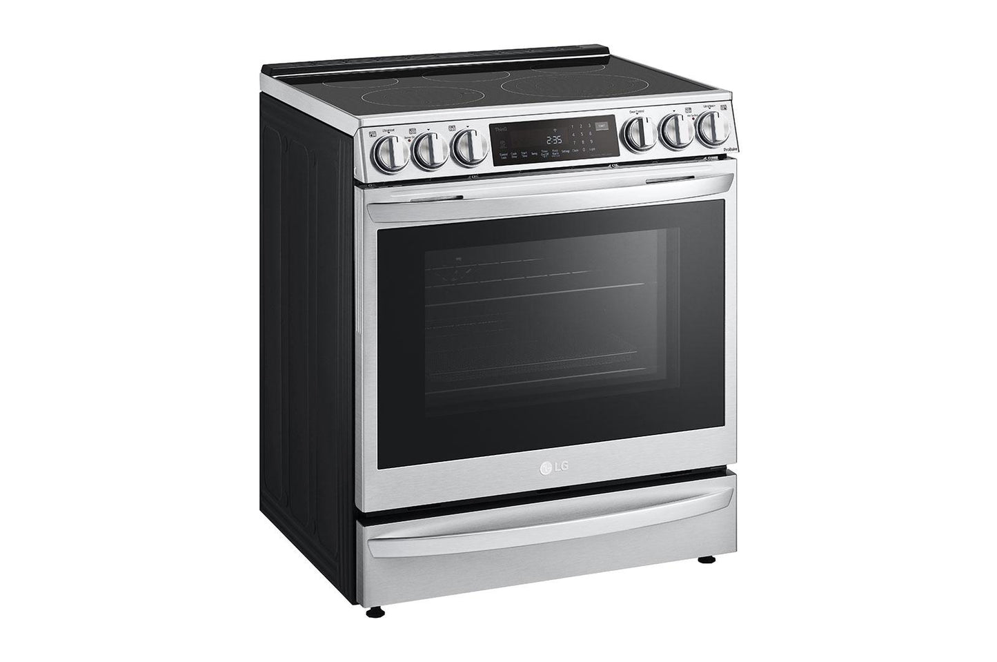 Lg LSEL6337F 6.3 cu. ft. Smart Wi-Fi Enabled ProBake Convection® InstaView™ Electric Slide-in Range with Air Fry