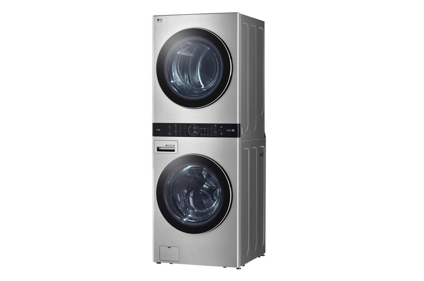 LG STUDIO Single Unit Front Load WashTower™ with Center Control™ 5.0 cu. ft. Washer and 7.4 cu. ft. Electric Dryer