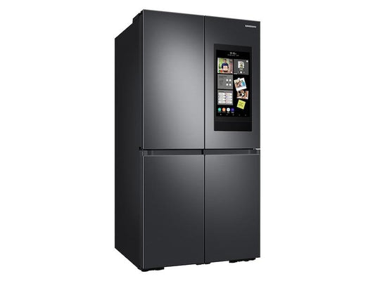 Samsung 29 cu. ft. Smart 4-Door Flex™ Refrigerator with Family Hub™ and Beverage Center in Black Stainless Steel