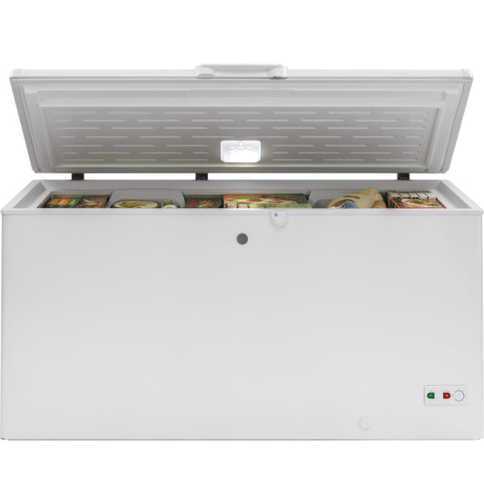 FCM16SLWW GE® 15.7 Cu. Ft. Manual Defrost Chest Freezer