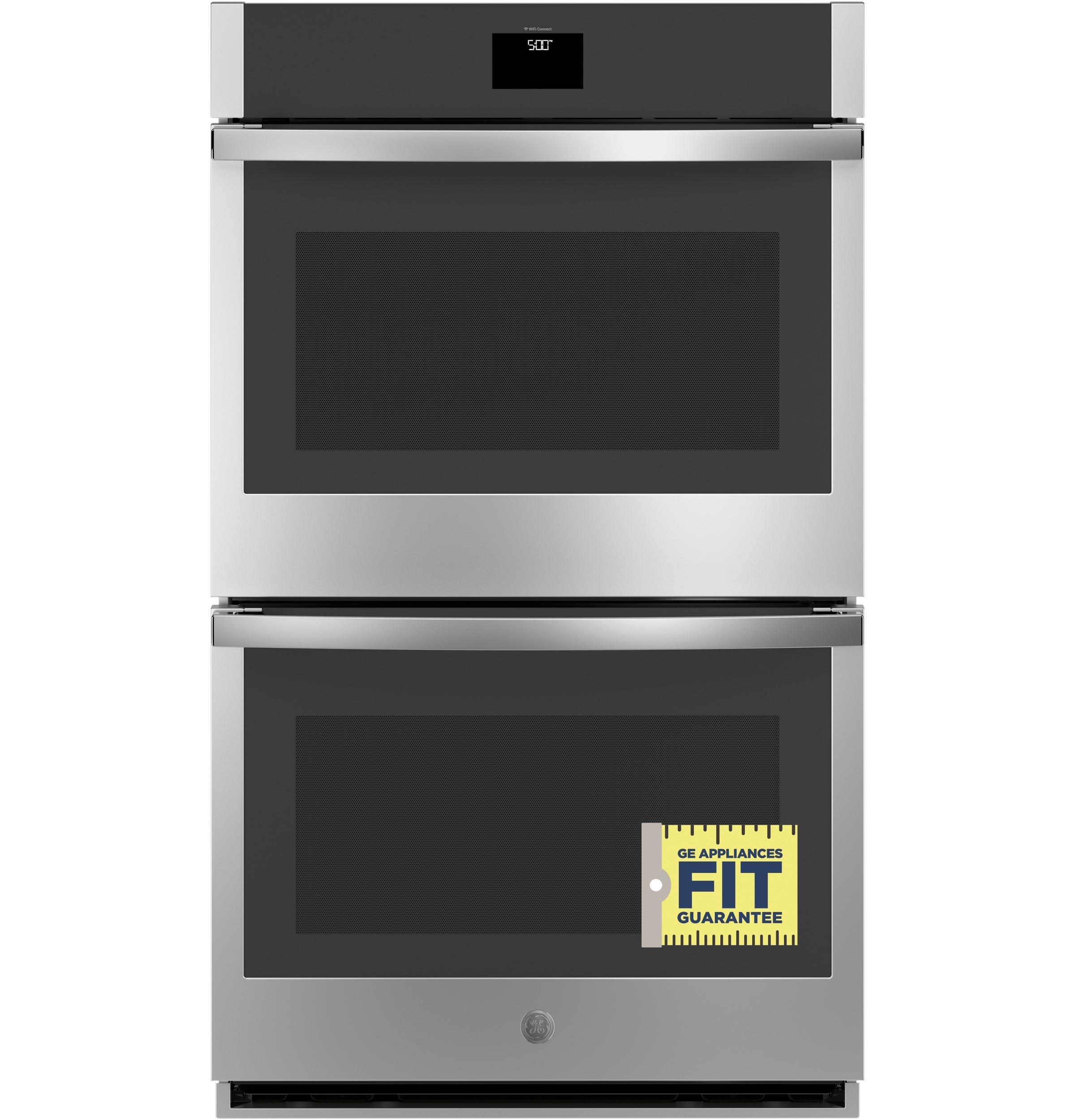 GE® 30" Smart Built-In Self-Clean Convection Double Wall Oven with Never Scrub Racks