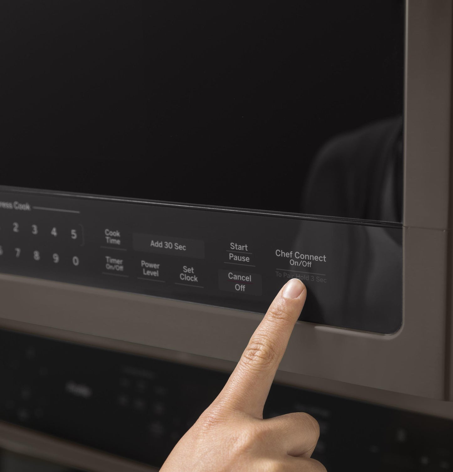 GE Profile™ 2.1 Cu. Ft. Over-the-Range Sensor Microwave Oven