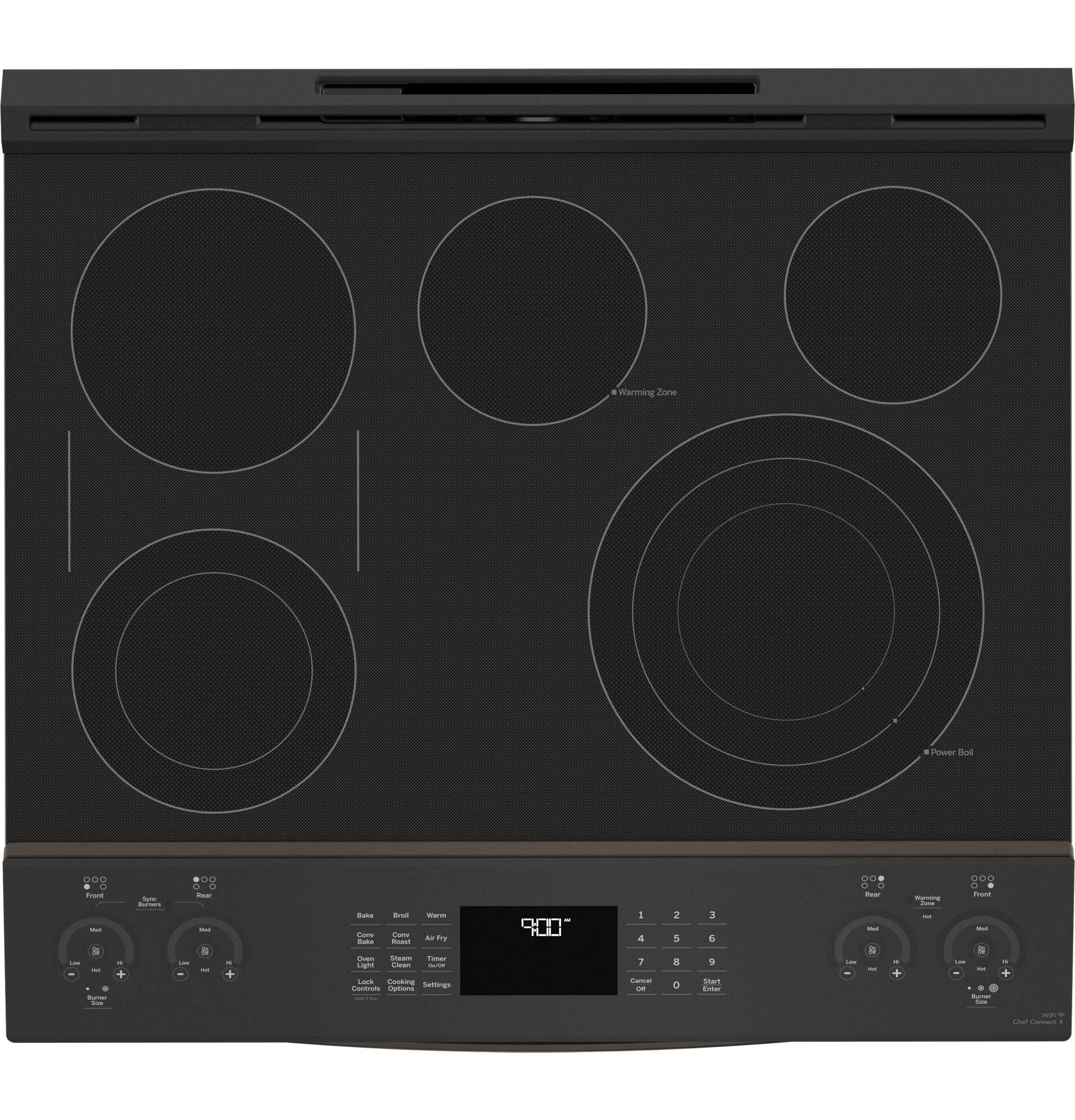 PSS93BPTS GE Profile™ 30" Smart Slide-In Electric Convection Range with No Preheat Air Fry
