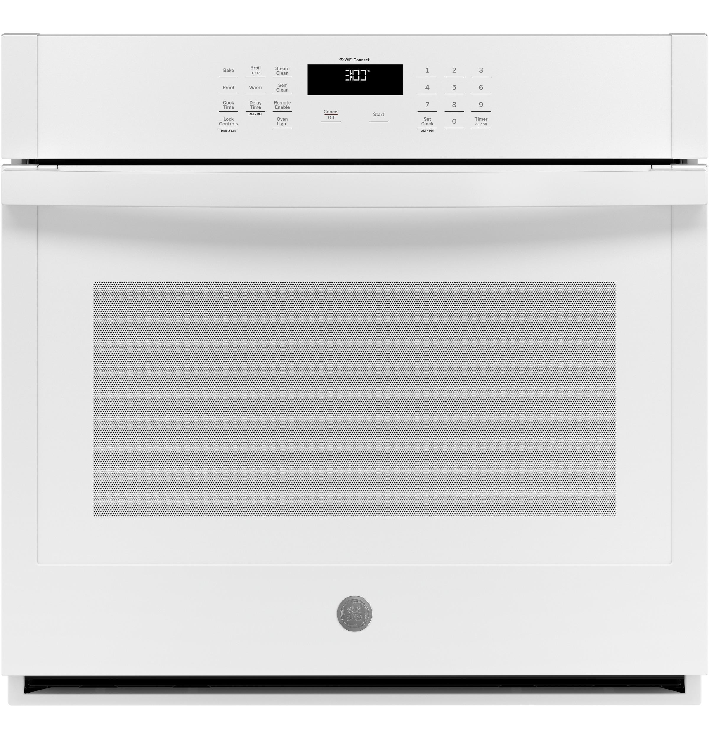 GE® 30" Smart Built-In Self-Clean Single Wall Oven with Never-Scrub Racks