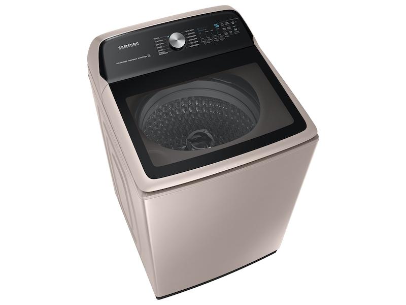 5.1 cu. ft. Smart Top Load Washer with ActiveWave™ Agitator and Super Speed Wash in Champagne