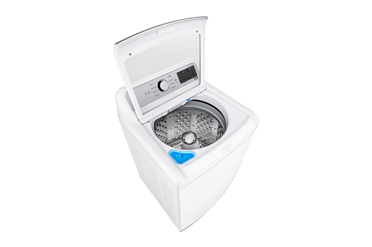 Lg 5.3 cu.ft. Mega Capacity Smart wi-fi Enabled Top Load Washer with 4-Way™ Agitator