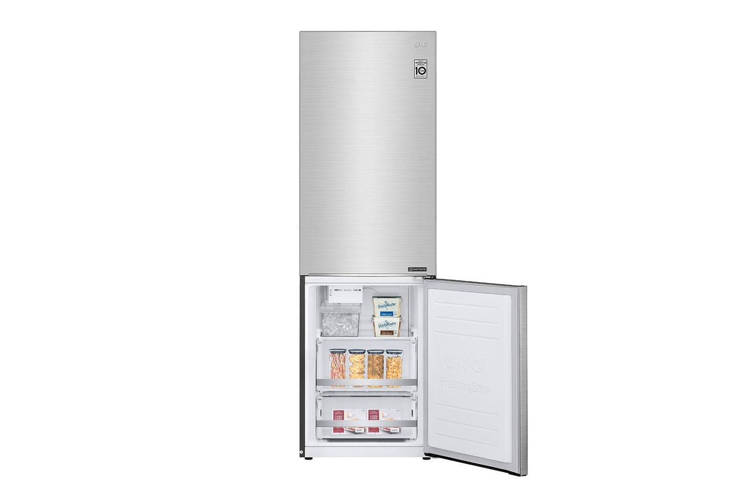 Lg LRBCC1204S 12 cu. ft. Bottom Freezer Counter-Depth Refrigerator