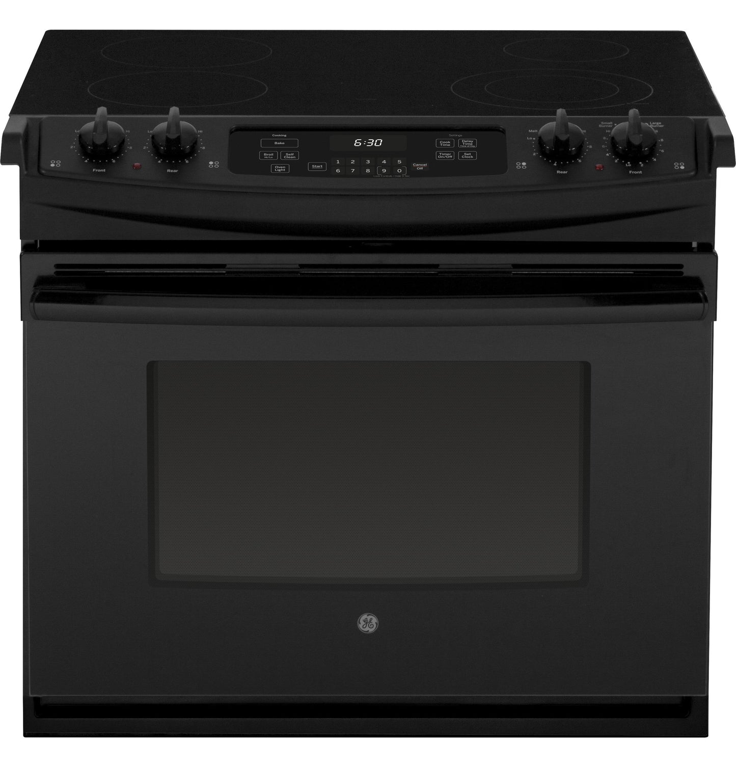 GE® 30" Drop-In Electric Range