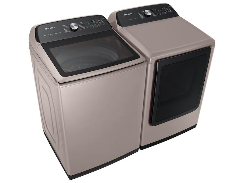 7.4 cu. ft. Smart Electric Dryer with Steam Sanitize+ in Champagne