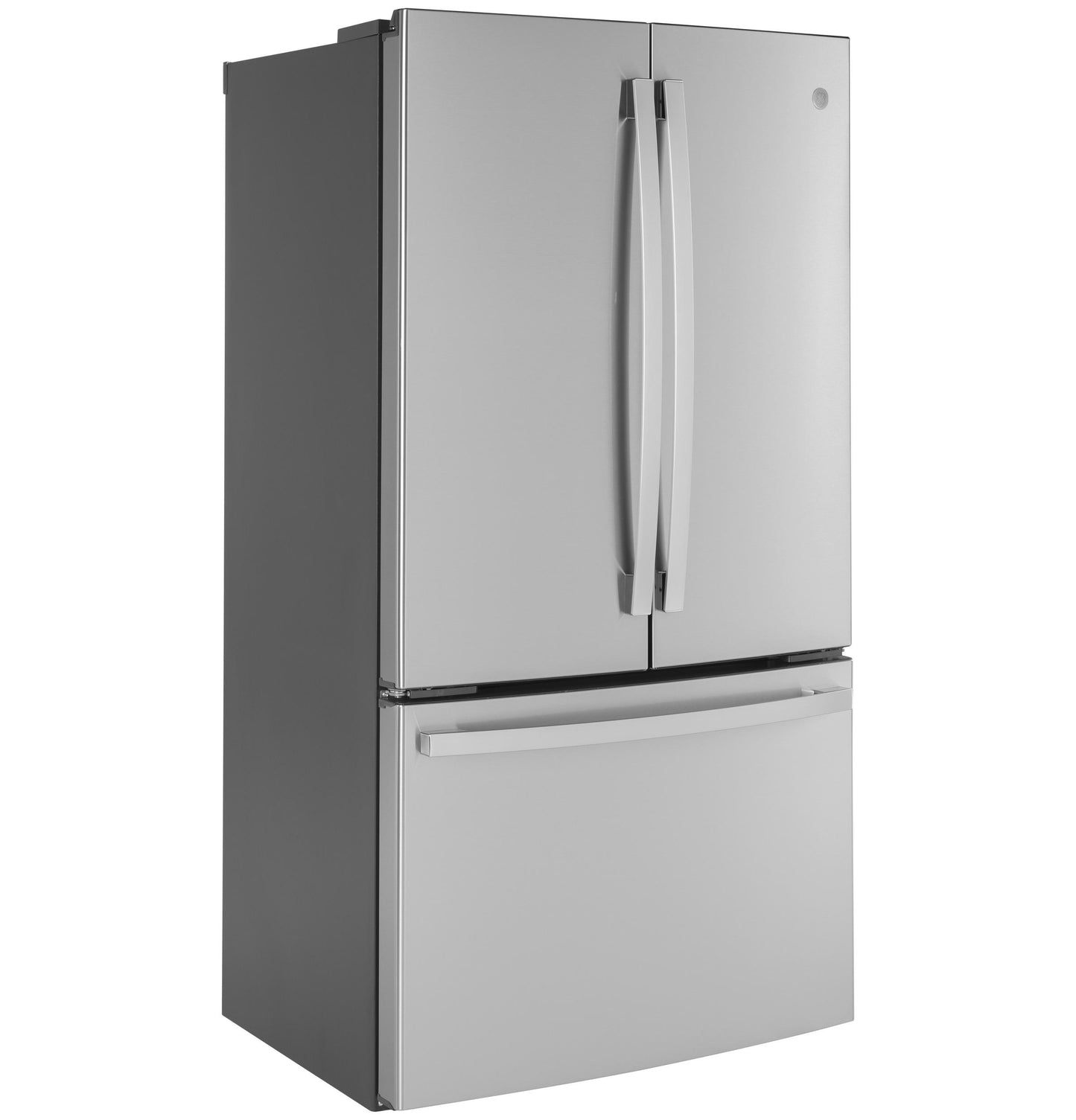 GWE23GYNFS GE® ENERGY STAR® 23.1 Cu. Ft. Counter-Depth Fingerprint Resistant French-Door Refrigerator