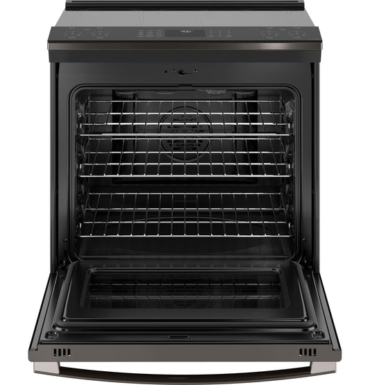 GE Profile™ 30" Smart Slide-In Front-Control Induction and Convection Range with No Preheat Air Fry