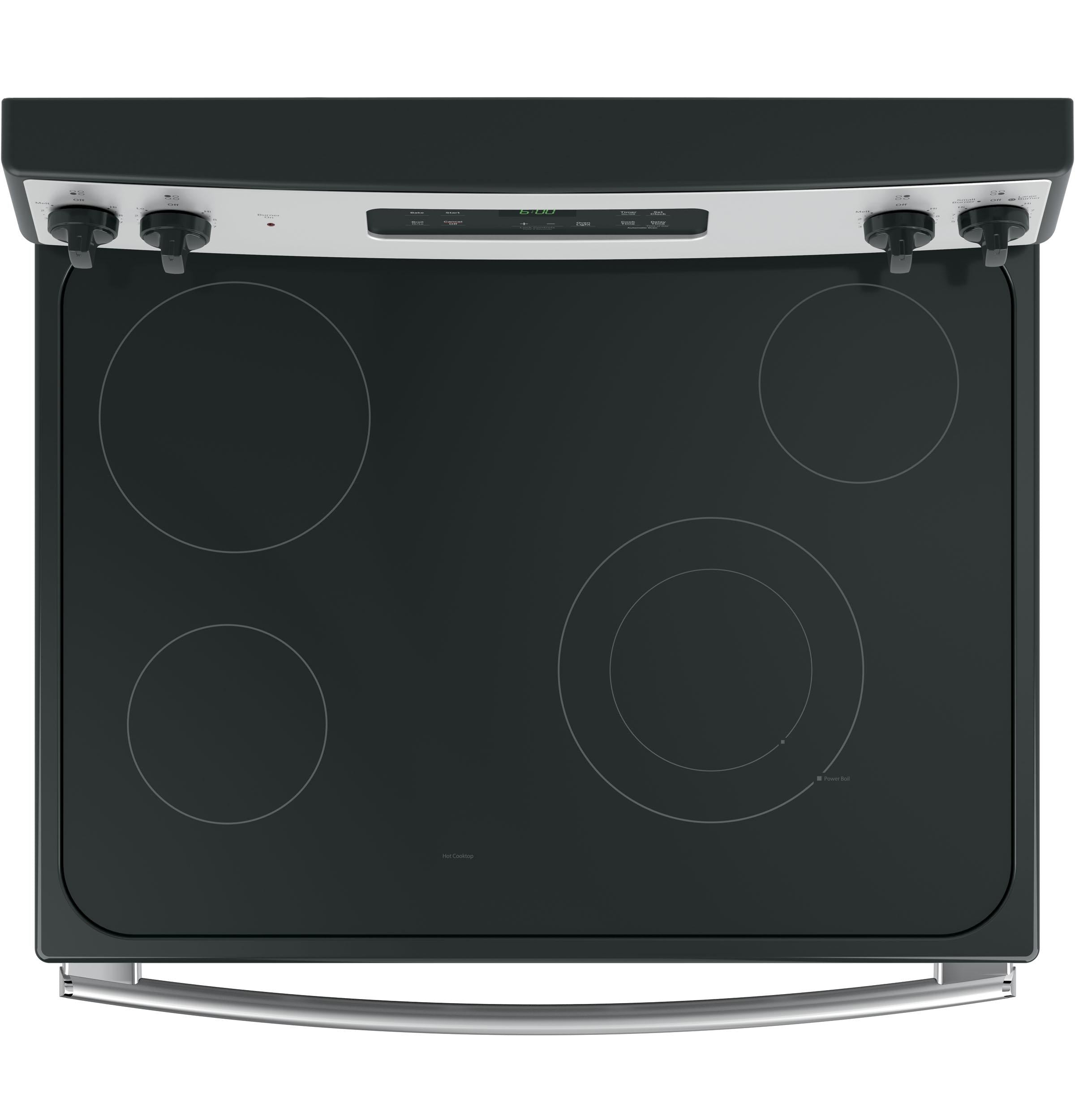 GE® 30" Free-Standing Electric Range