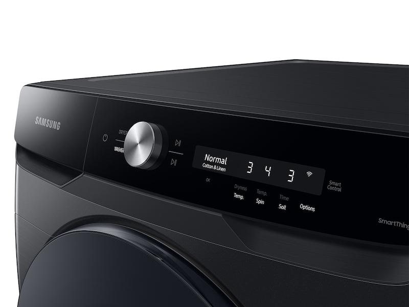 5.0 cu. ft. Extra-Large Capacity Smart Dial Front Load Washer with MultiControl™ in Brushed Black