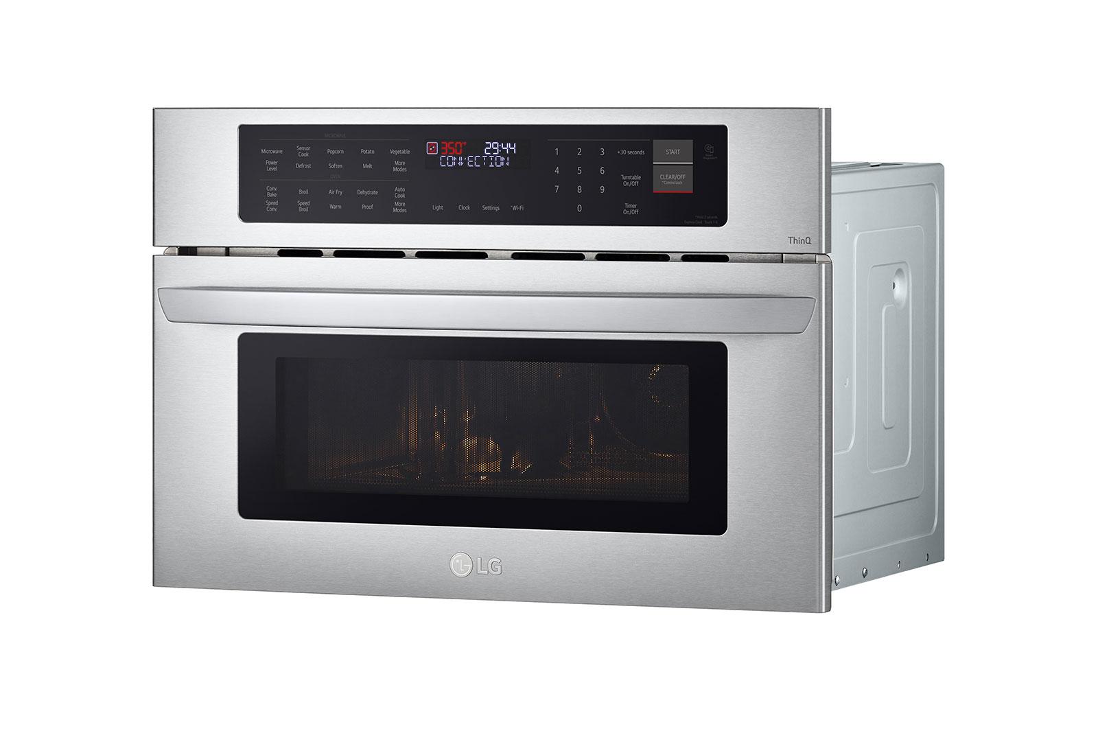 Lg 1.7 cu. ft. Smart Built-In Microwave Speed Oven