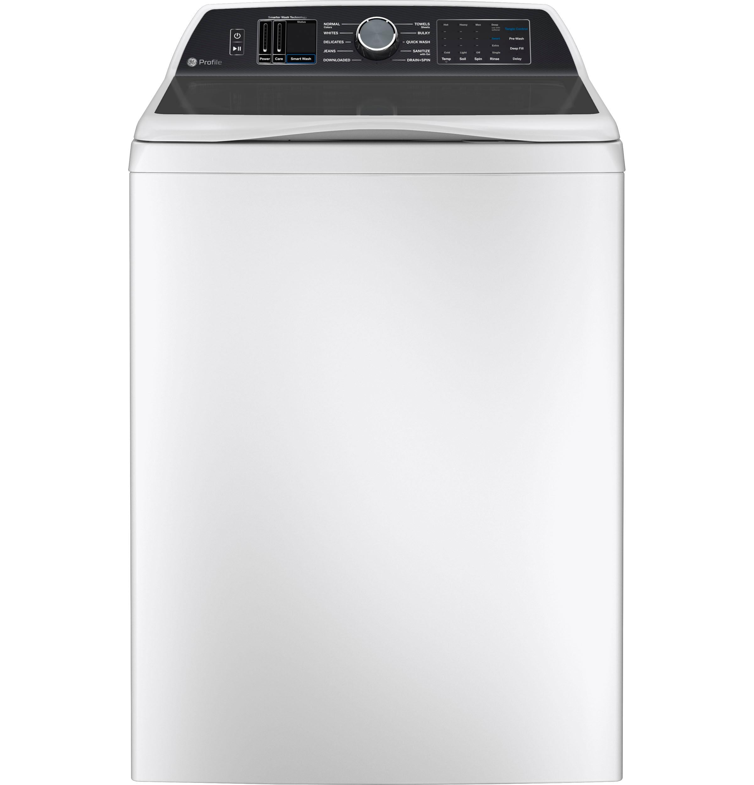 GE Profile™ ENERGY STAR® 5.3 cu. ft. Capacity Washer with Smarter Wash Technology and FlexDispense™