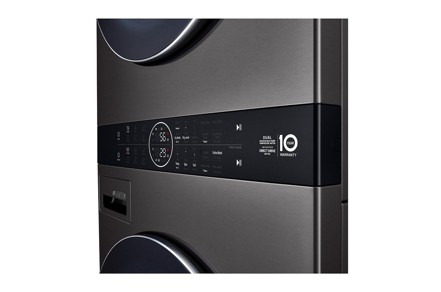 LG WashTower™ Single Unit Front Load 4.5 cu. ft. Washer and 7.2 cu. ft. Heat Pump Ventless Dryer