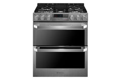 LUTD4919SN LG SIGNATURE 7.3 cu. ft. Smart Wi-Fi Enabled Dual Fuel Double Oven Range with ProBake Convection®