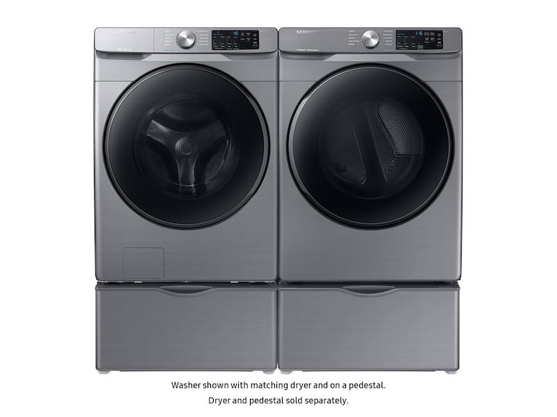 Samsung 4.5 cu. ft. Front Load Washer with Steam in Platinum