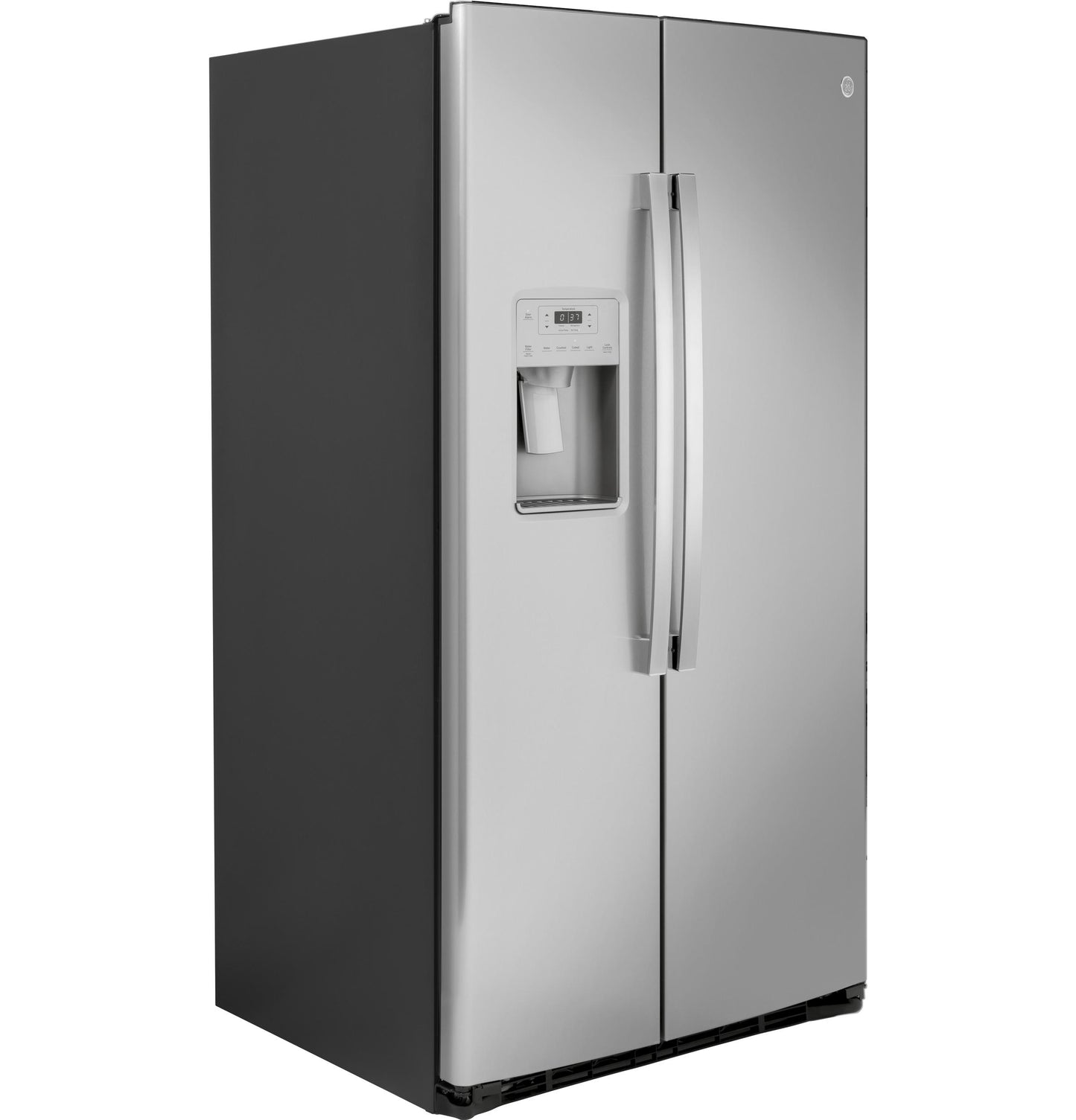 GSS25IYNFS GE 25.1 Cu. Ft. Fingerprint Resistant Side-By-Side Refrigerator
