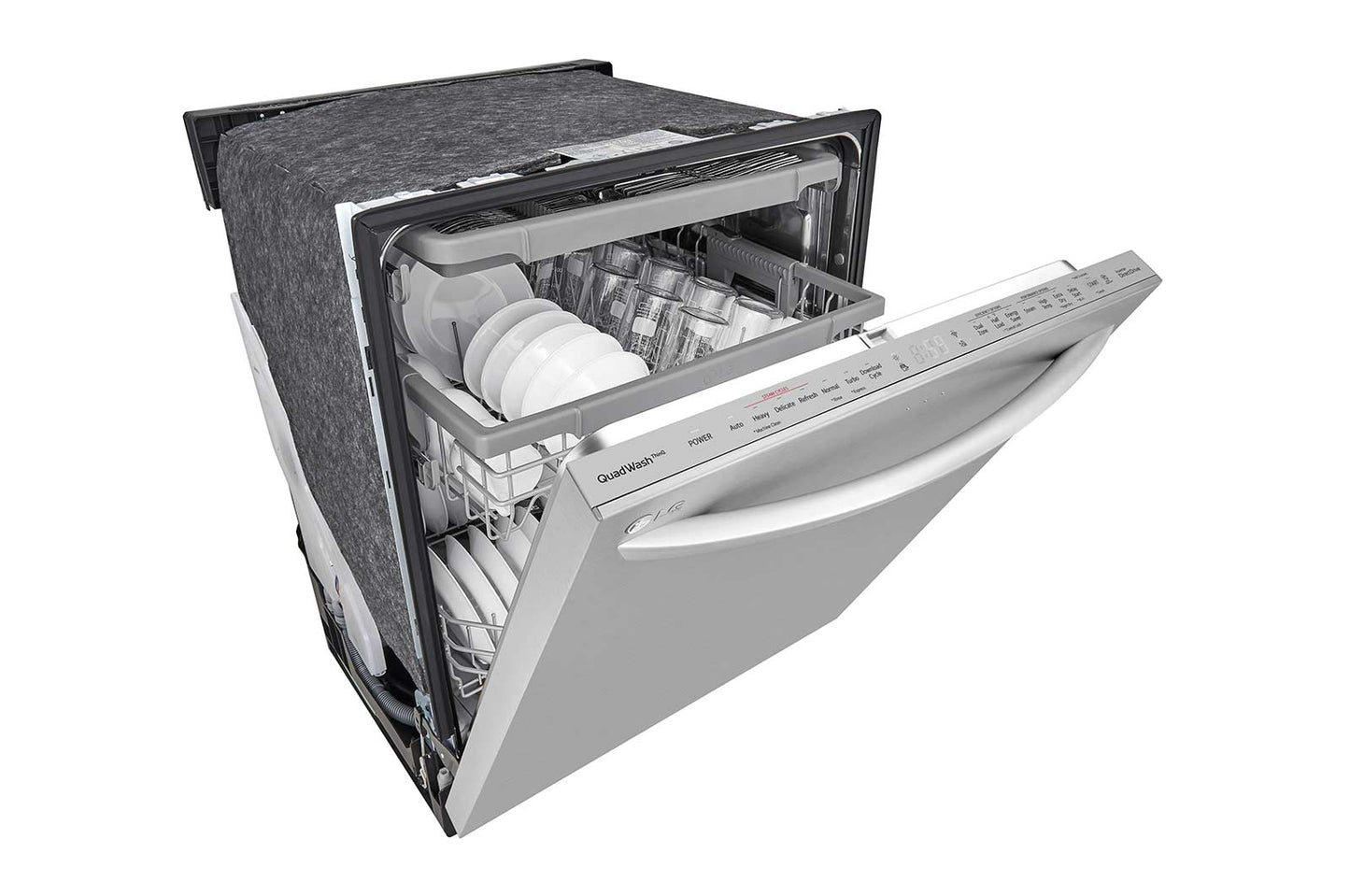 Lg LDTS5552S 24 Inch QuadWash® Top Control Dishwasher - Stainless Steel