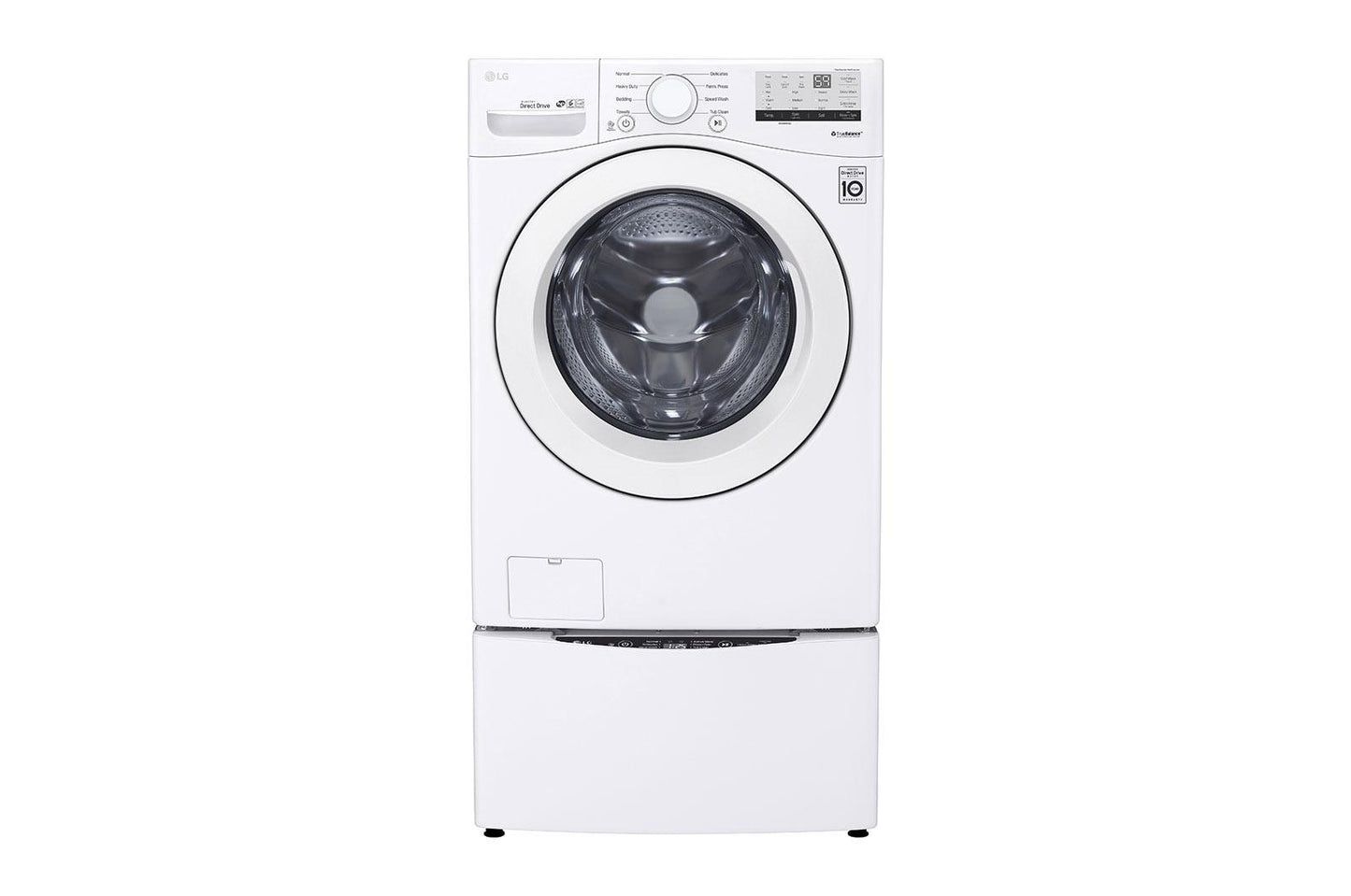 Lg WM3400CW 4.5 cu. ft. Ultra Large Front Load Washer