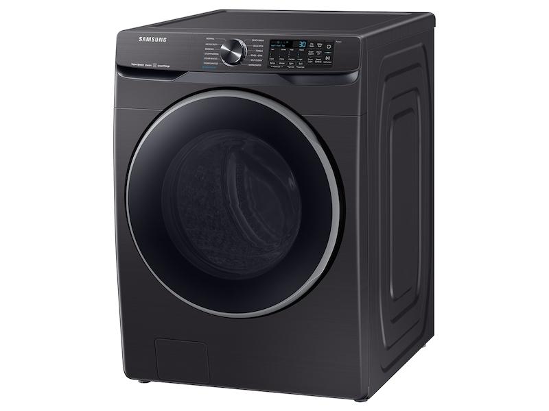 5.0 cu. ft. Extra-Large Capacity Smart Front Load Washer with Super Speed Wash in Brushed Black