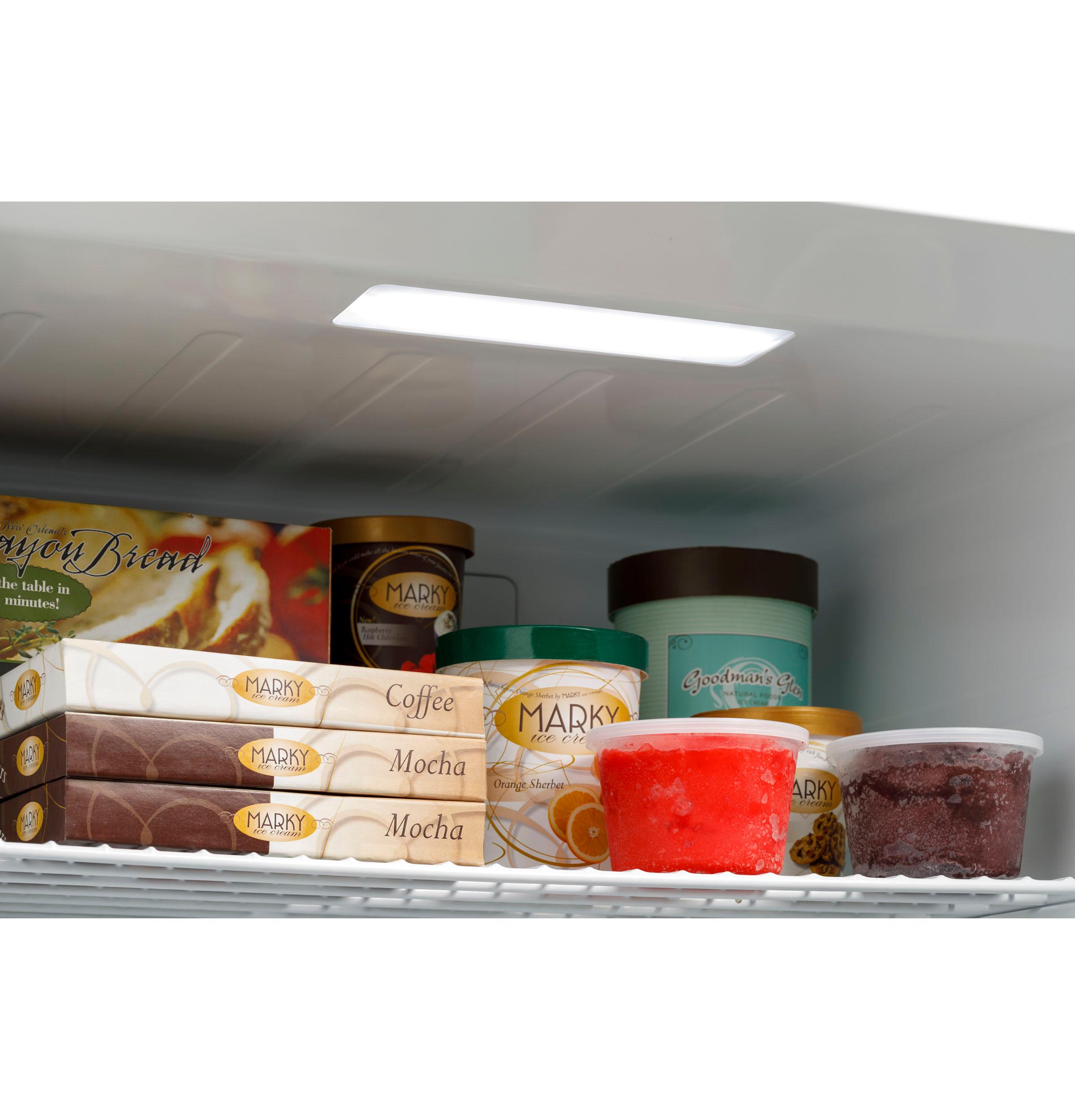 FUF21SMRWW GE® 21.3 Cu. Ft. Frost-Free Garage Ready Upright Freezer