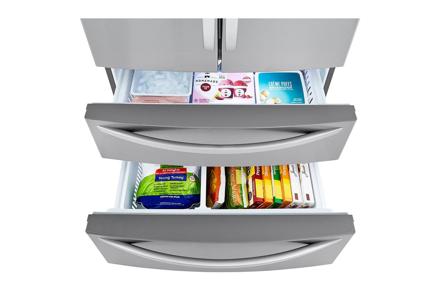 Lg 23 cu. ft. French Door Counter-Depth Refrigerator