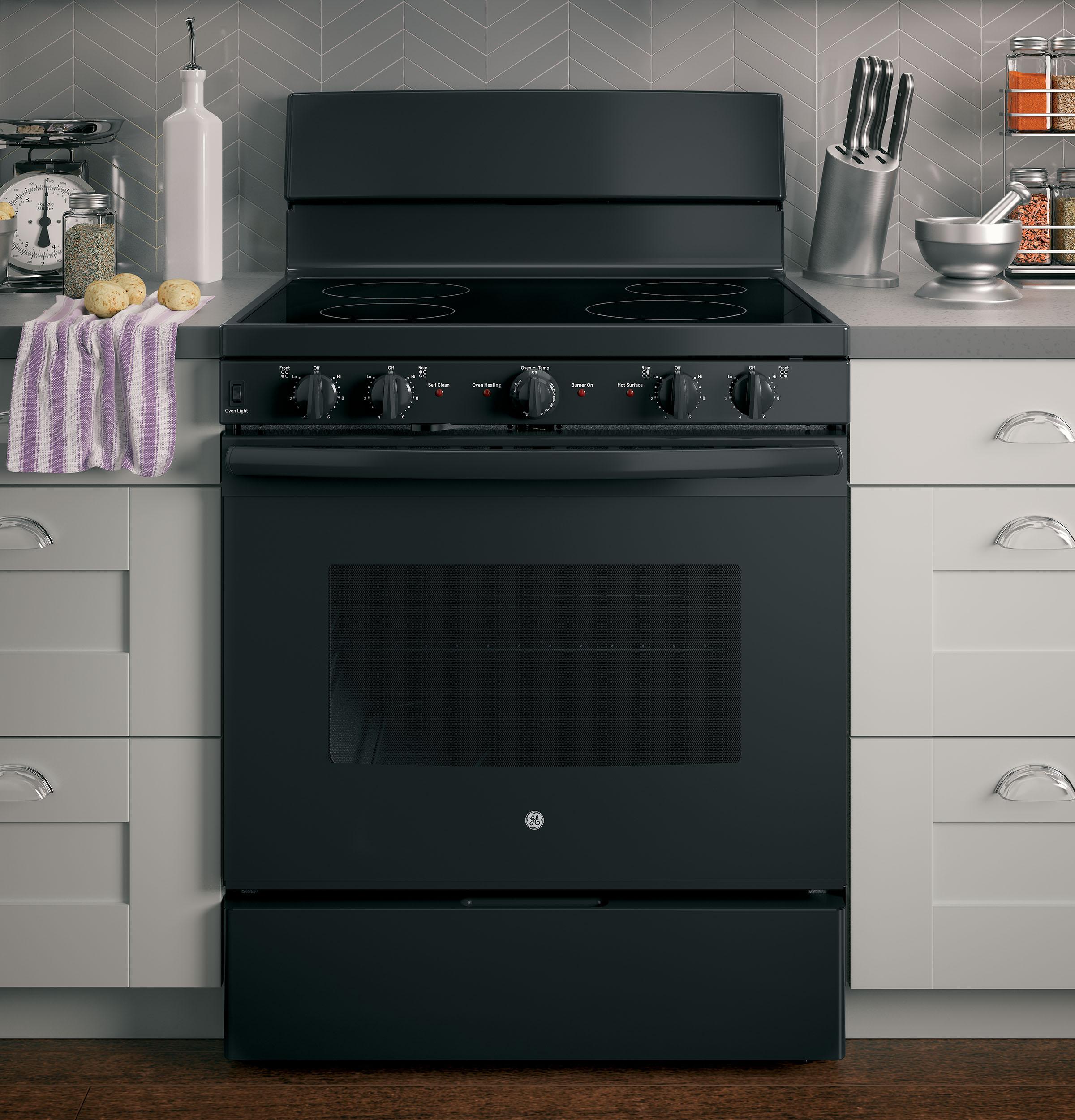 GE 30" Free-standing Electric Radiant Smooth Cooktop Range