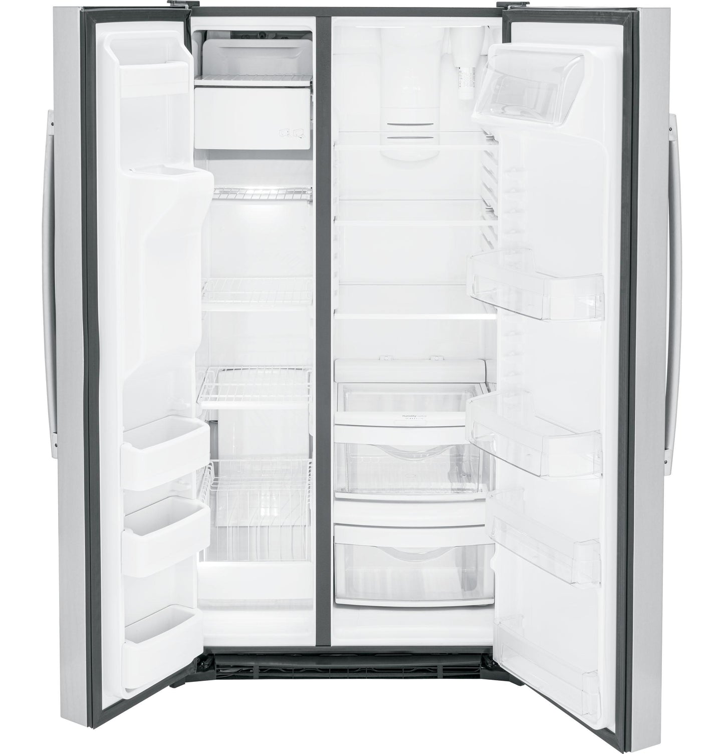 GSE25GYPFS GE® ENERGY STAR® 25.3 Cu. Ft. Side-By-Side Refrigerator