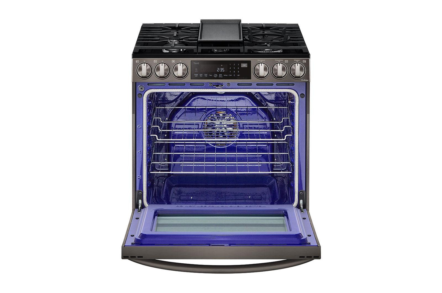 Lg LSGL6337D 6.3 cu. ft. Smart Wi-Fi Enabled ProBake Convection® InstaView™ Gas Slide-in Range with Air Fry