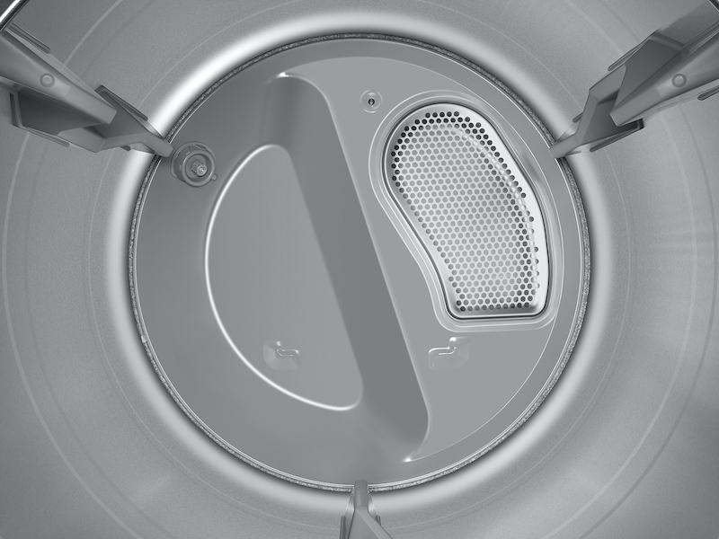 7.5 cu. ft. Smart Dial Electric Dryer with Super Speed Dry in Brushed Black