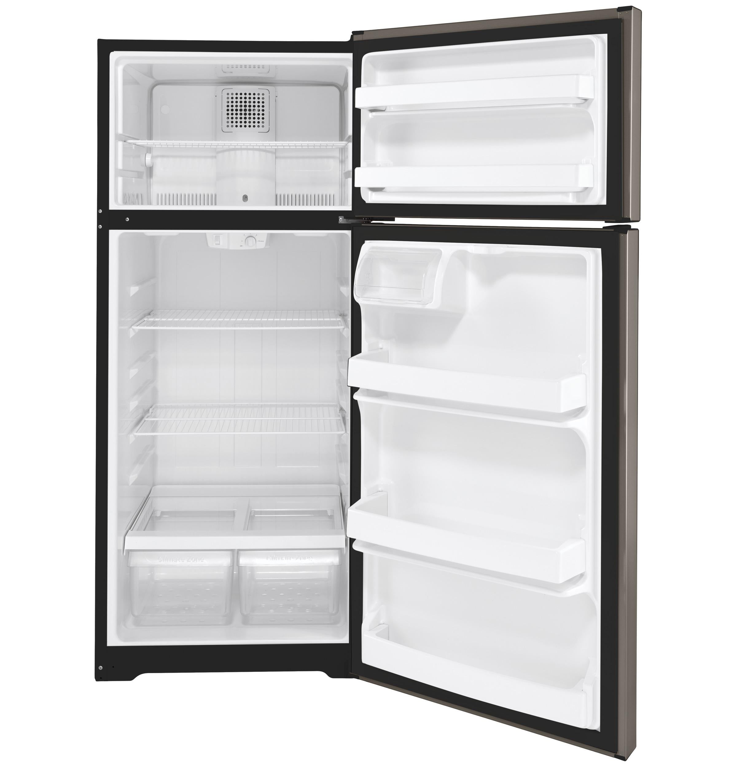 GTE18DCNRSA GE® ENERGY STAR® 17.5 Cu. Ft. Top-Freezer Refrigerator