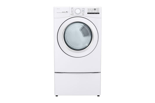 Lg DLE3400W 7.4 cu. ft. Large Capacity Electric Dryer - White