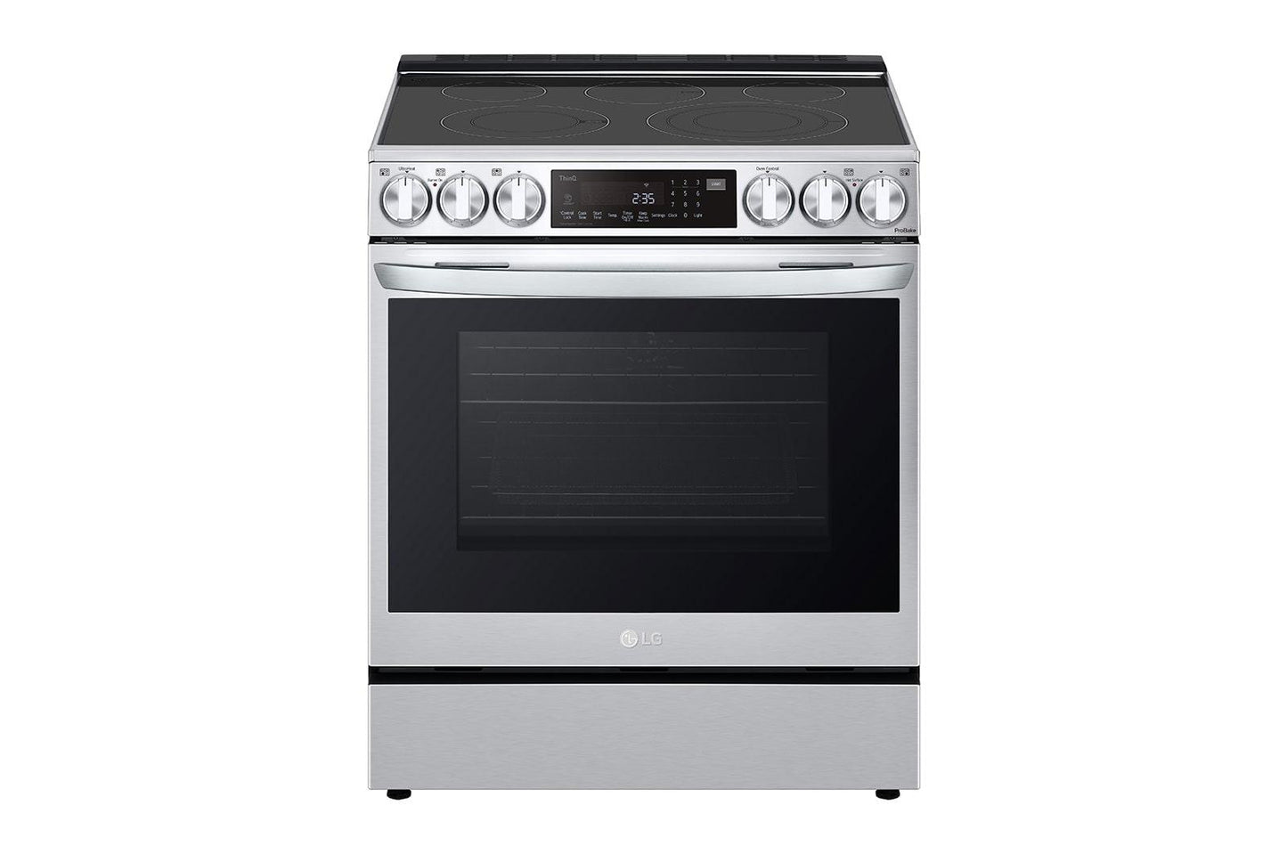 Lg 6.3 cu ft. Smart wi-fi Enabled ProBake Convection® InstaView® Electric Slide-In Range with Air Fry