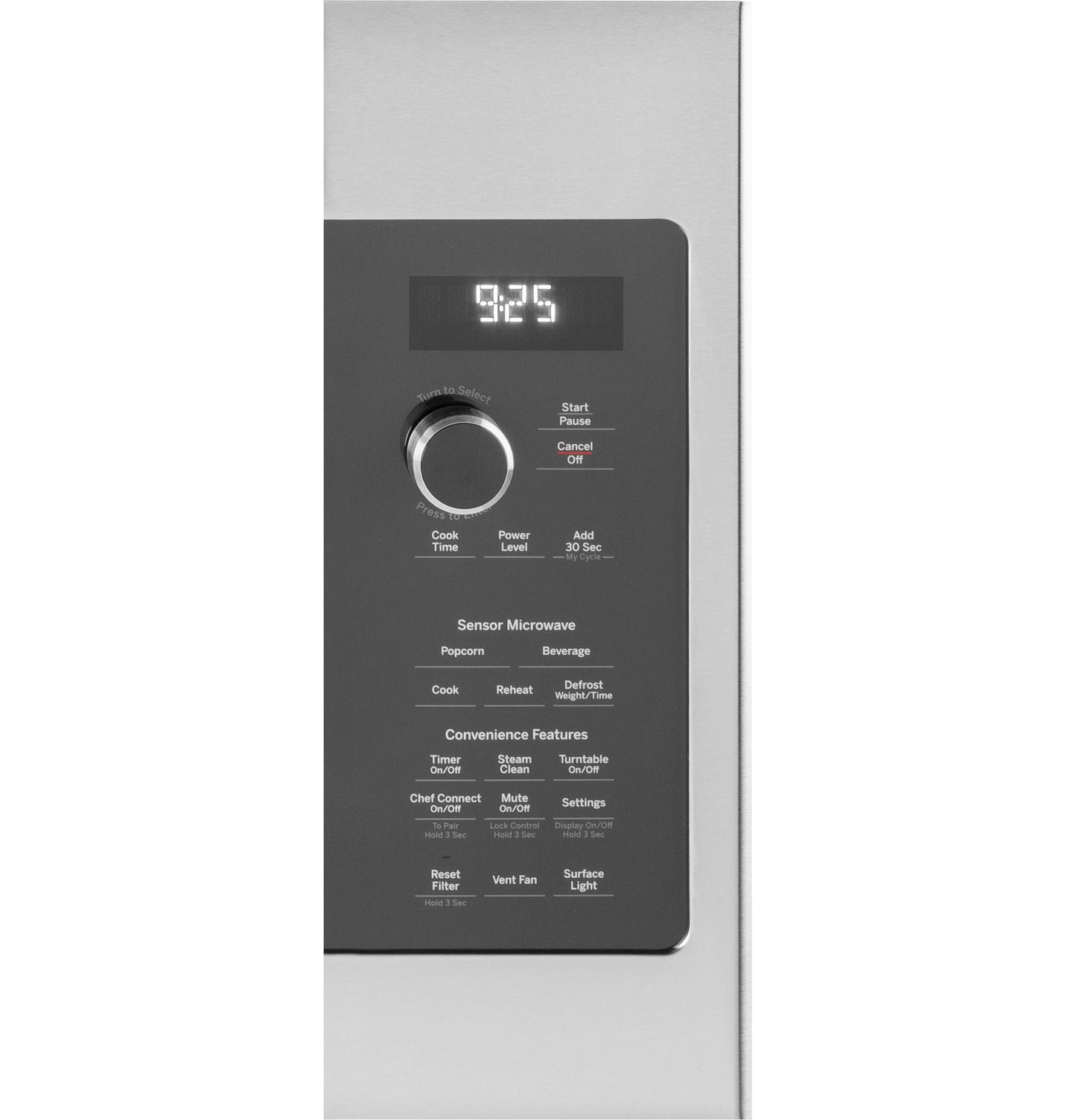 PVM9225SRSS GE Profile™ 2.2 Cu. Ft. Over-the-Range Sensor Microwave Oven