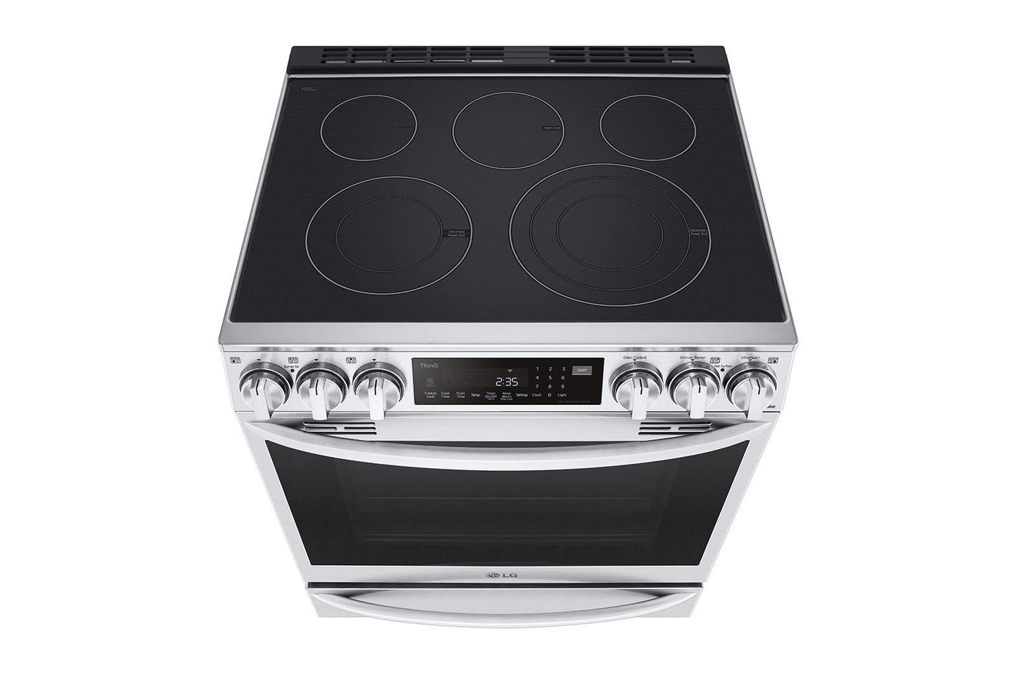 Lg LSEL6337F 6.3 cu. ft. Smart Wi-Fi Enabled ProBake Convection® InstaView™ Electric Slide-in Range with Air Fry
