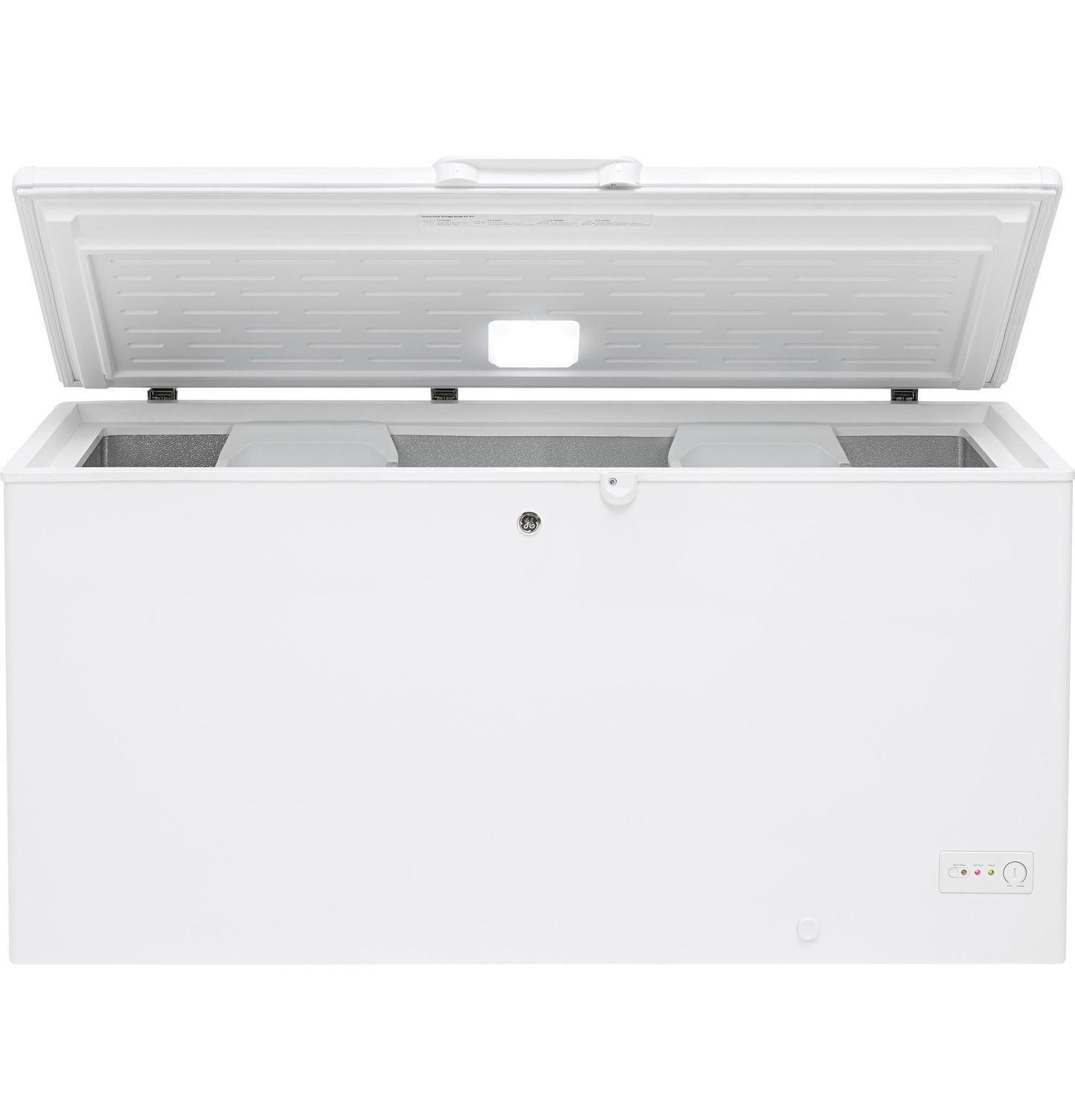 FCM16DLWW GE® ENERGY STAR® 15.7 Cu. Ft. Manual Defrost Chest Freezer