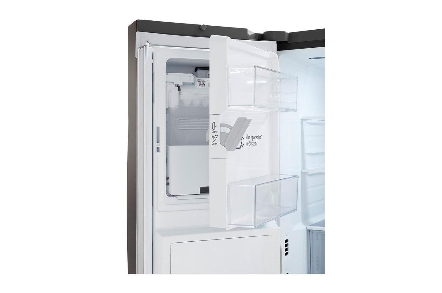 Lg LRFOC2606D 26 cu. ft. Smart InstaView® Counter-Depth French Door Refrigerator