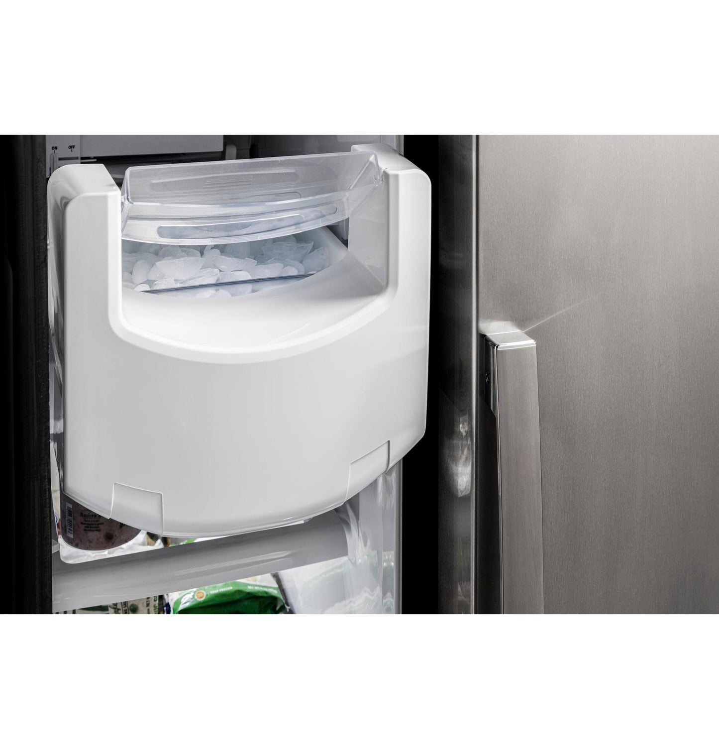 PZS22MYKFS GE Profile™ 21.9 Cu. Ft. Counter-Depth Side-By-Side Refrigerator