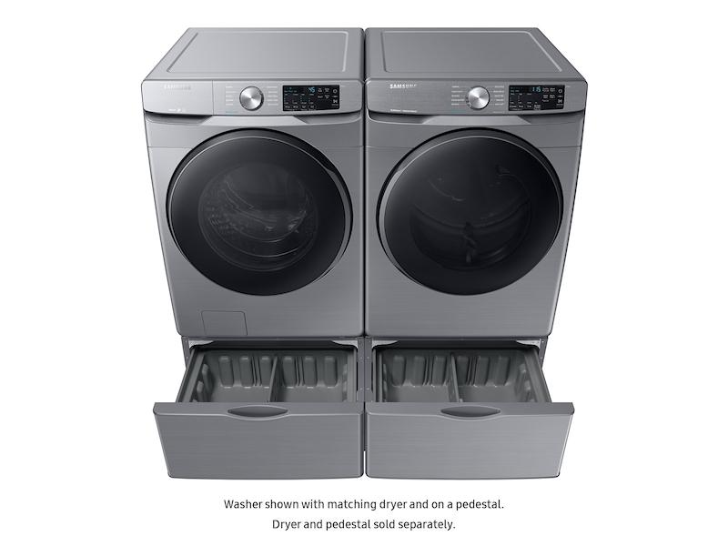 Samsung 4.5 cu. ft. Front Load Washer with Steam in Platinum