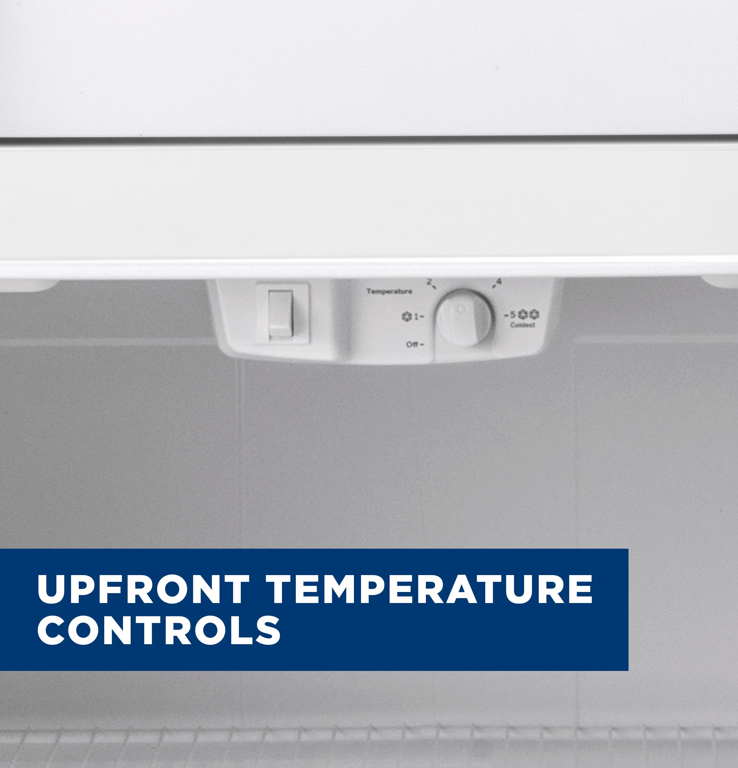 GTE18DTNRBB GE® ENERGY STAR® 17.5 Cu. Ft. Top-Freezer Refrigerator