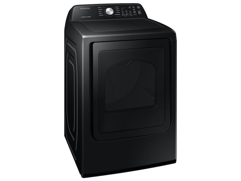 7.4 cu. ft. Electric Dryer with Sensor Dry in Brushed Black