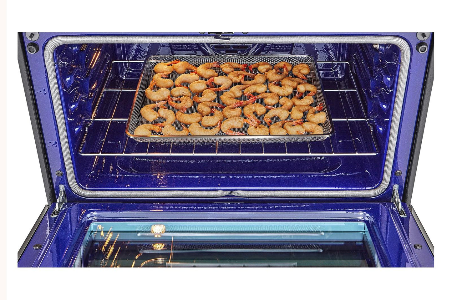Lg LTEL7337D 7.3 cu. ft. Smart Electric Double Oven Slide-in Range with InstaView®, ProBake® Convection, Air Fry, and Air Sous Vide