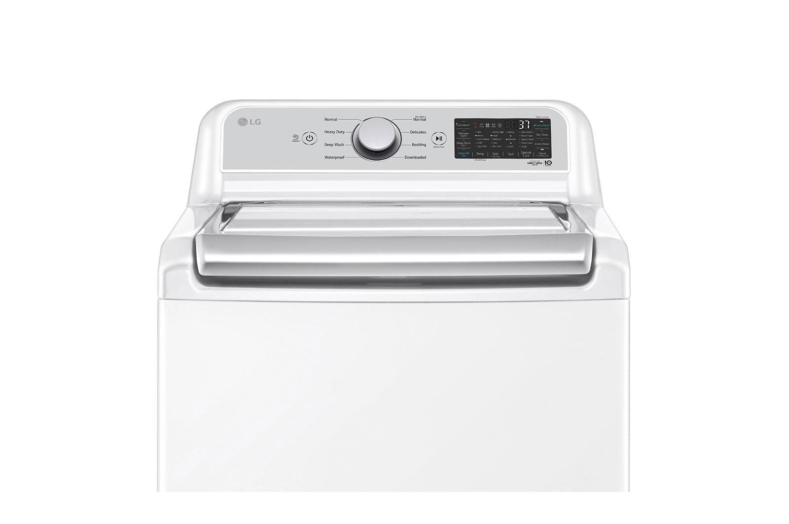 Lg 5.3 cu.ft. Mega Capacity Smart wi-fi Enabled Top Load Washer with 4-Way™ Agitator