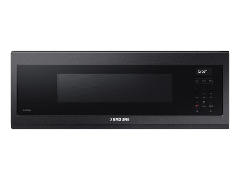 Samsung Bespoke 1.1 Cu. ft. White Glass Over The Range Microwave