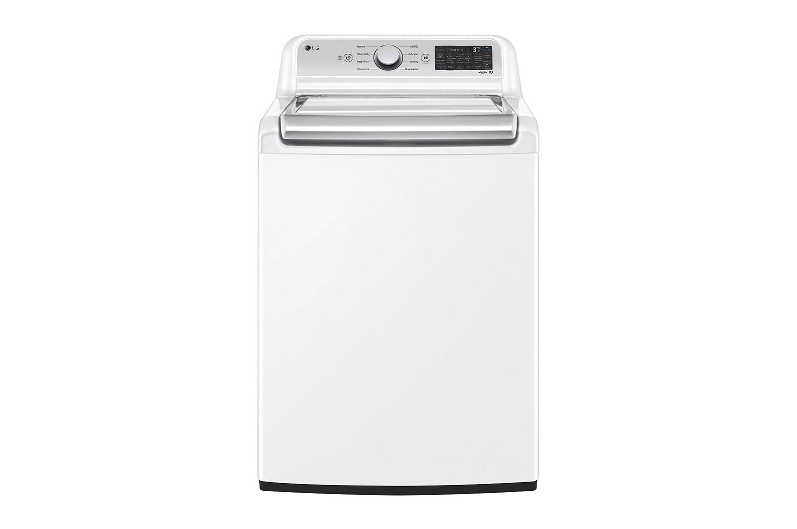 Lg 5.3 cu.ft. Mega Capacity Smart wi-fi Enabled Top Load Washer with 4-Way™ Agitator