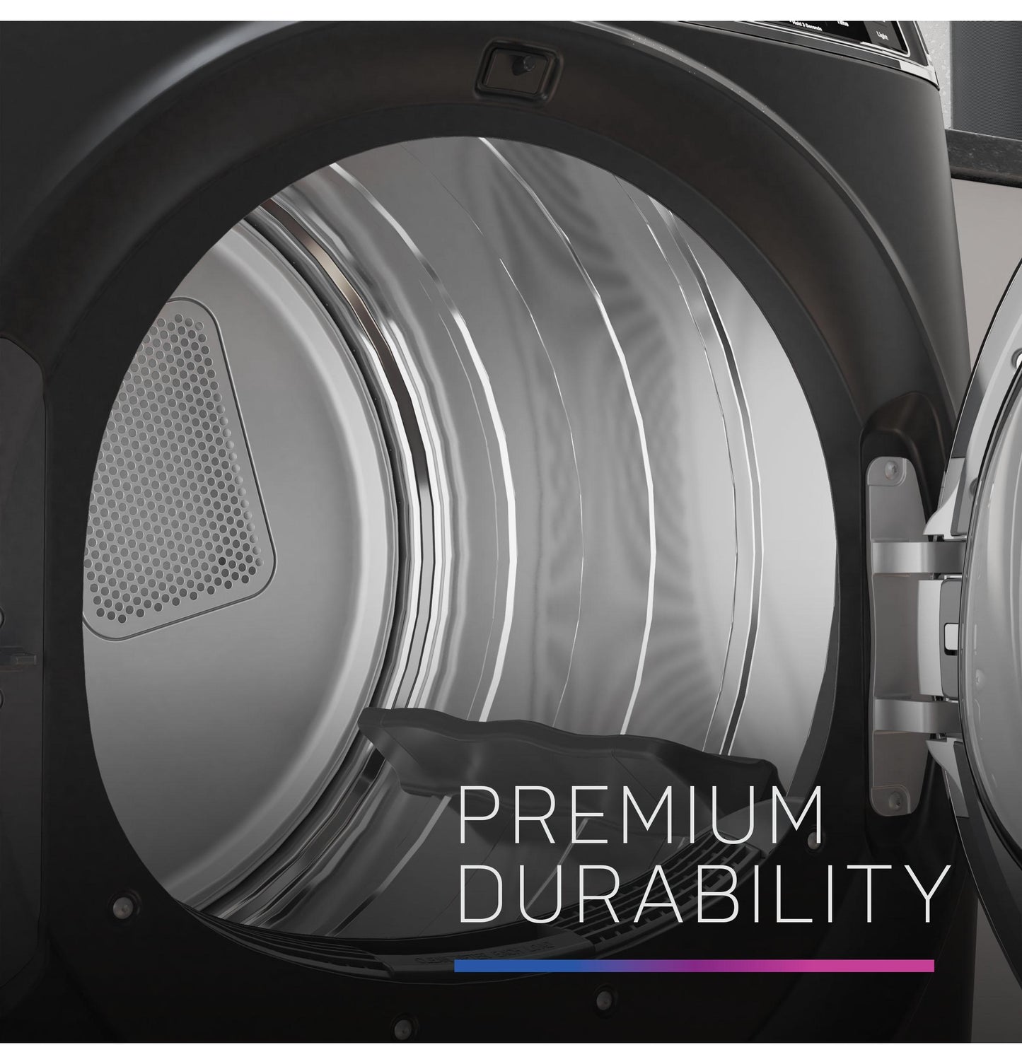 PFD95ESPTDS GE Profile™ ENERGY STAR® 7.8 cu. ft. Capacity Smart Front Load Electric Dryer with Steam and Sanitize Cycle